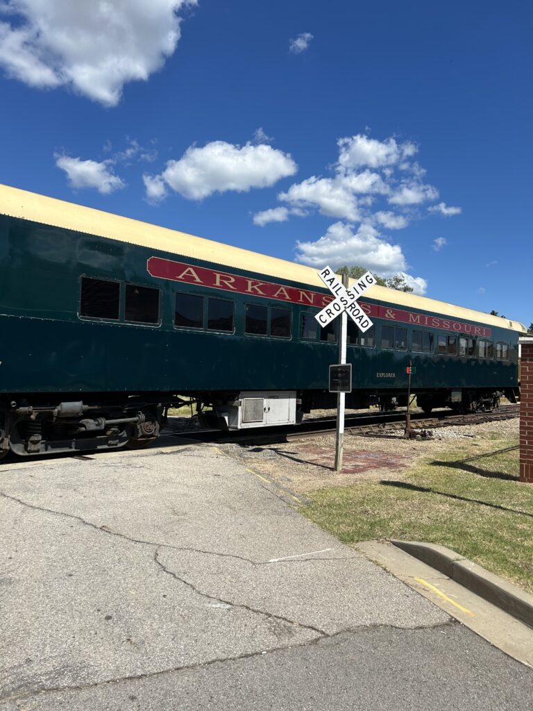 The Arkansas Missouri Railroad maintains its rich history with the display and use of historic railcars.
